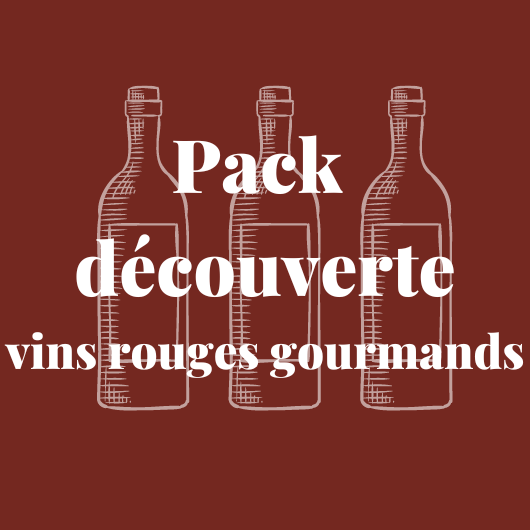 Pack découverte vins rouges gourmands bio biodynamie nature