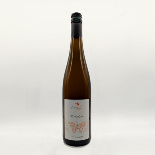 le vulcain vin orange nature domaine clé de sol