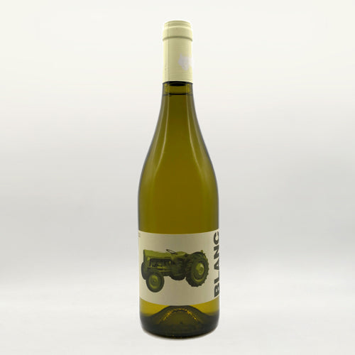 tracteur blanc thomas Finot  Domaine Finot