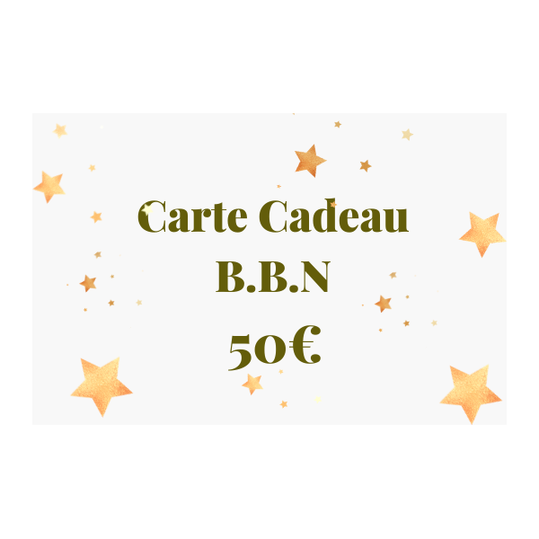 Carte Cadeau de B.B.N B.B.N