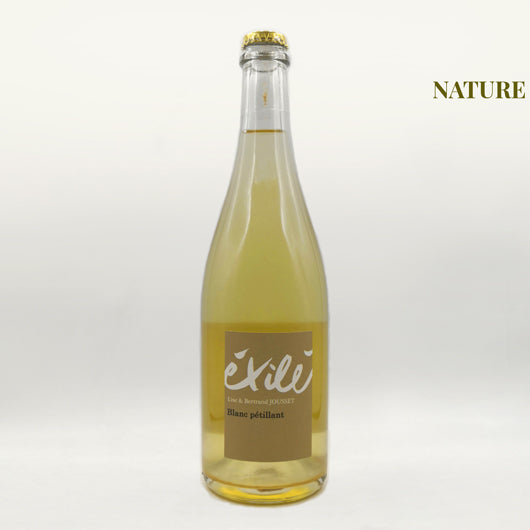 Exilé blanc pétillant - Pétillant naturel - Lise et Bertrand Jousset