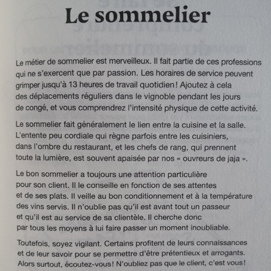 Le petit Livre du Sommelier Gwilherm de Cerval / Marabout